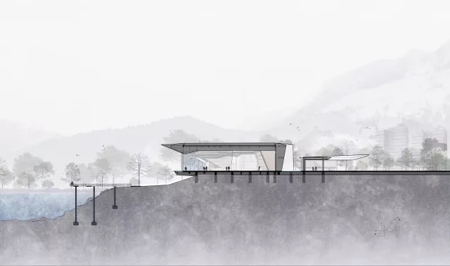 剖面圖，天華建筑設(shè)計(jì)